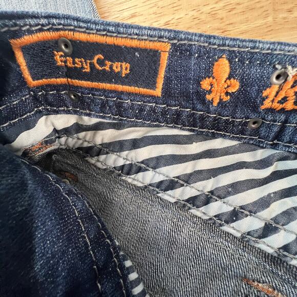 New Rock Revival Sherry Easy Crop Jeans Buckle Exclusive 27 - Picture 7 of 9